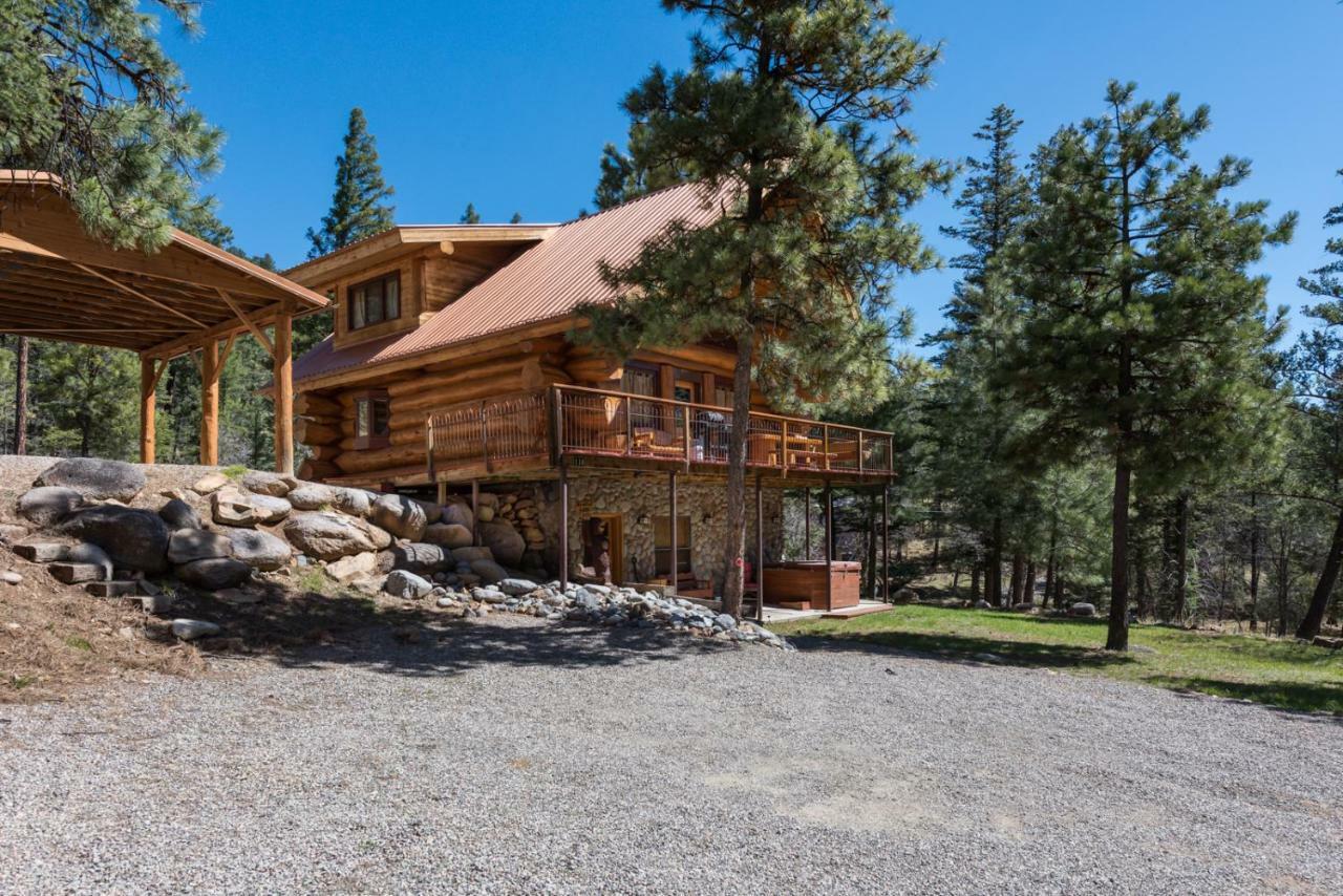 Bear Foot Lodge, 2 Bedrooms, Sleeps 6, Gas Grill, Walk To River, Hot Tub Ruidoso Luaran gambar